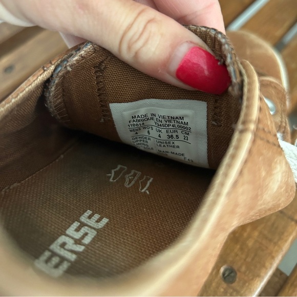 Leather Converse All star leather Sneakers Size 6 - Picture 10 of 11